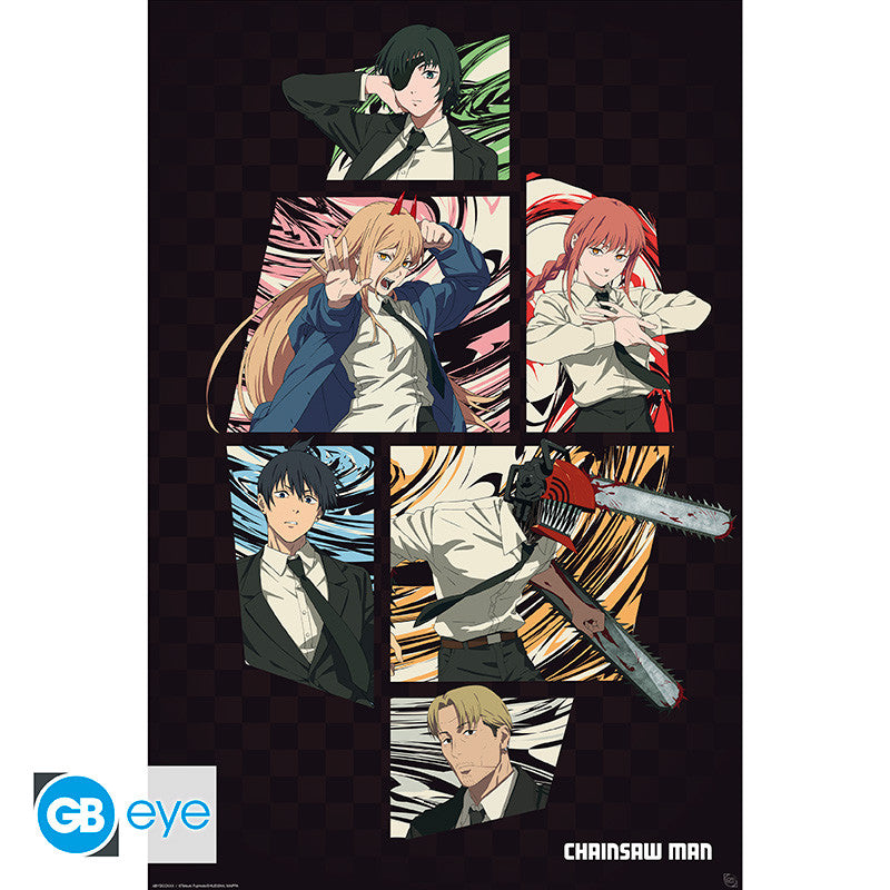 Chainsaw Man Poster Maxi 91,5x61 FSC MIX - Chainsaw Man