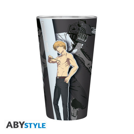 CHAINSAW MAN - Verre XXL - 400 ml - Trio - boîte x2