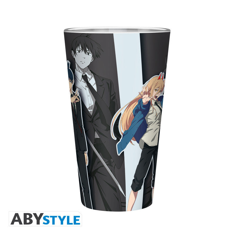 CHAINSAW MAN - Verre XXL - 400 ml - Trio - boîte x2 - vue 4