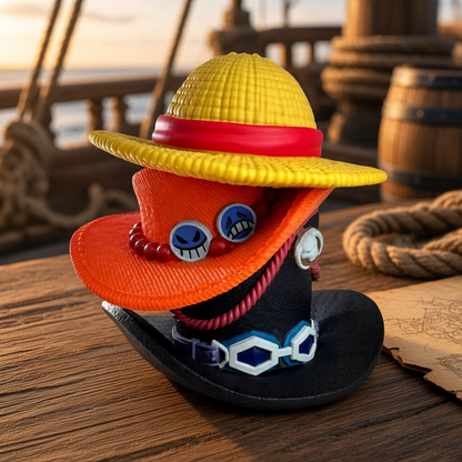 One Piece - Tirelire - Pile de chapeaux (Stack of Hats) Plastoy
