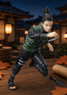 Naruto - Shikamaru Nara - Figurine S.H.Figuarts Brilliant Strategist Bandai