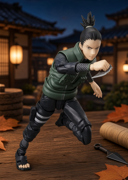 Naruto - Shikamaru Nara - Figurine S.H.Figuarts Brilliant Strategist Bandai