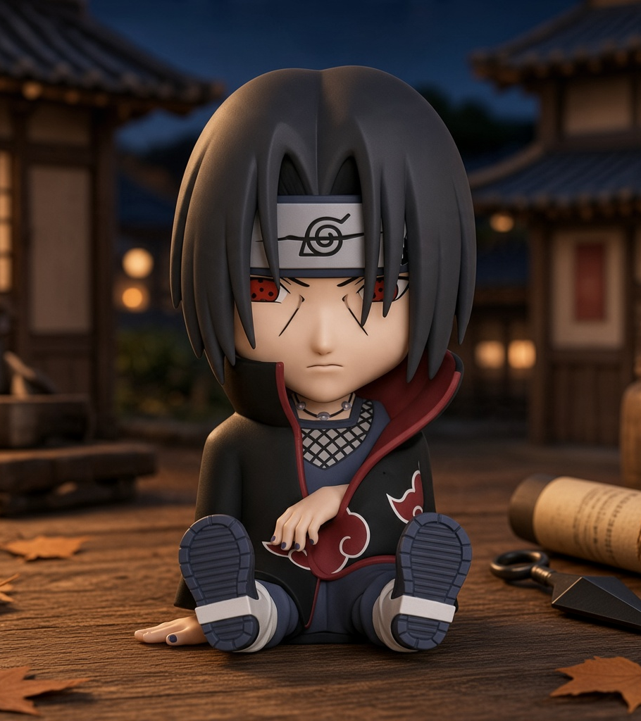 Itachi Uchiha - Tirelire Shippuden Plastoy