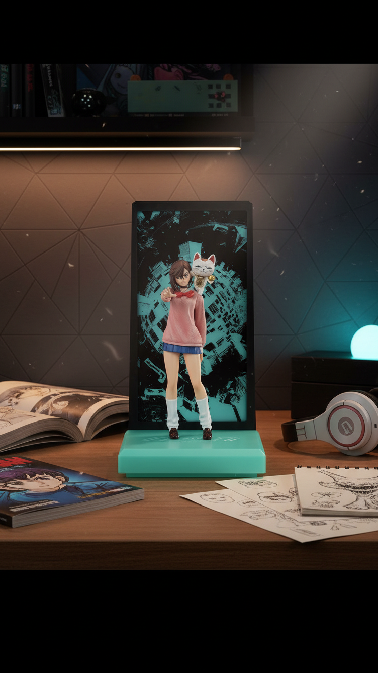 Momo - Statuette NEON TSUME TSUME