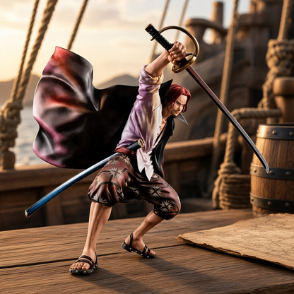 One Piece - Shanks le Roux - Statue PVC MegaHouse P.O.P MegaHouse
