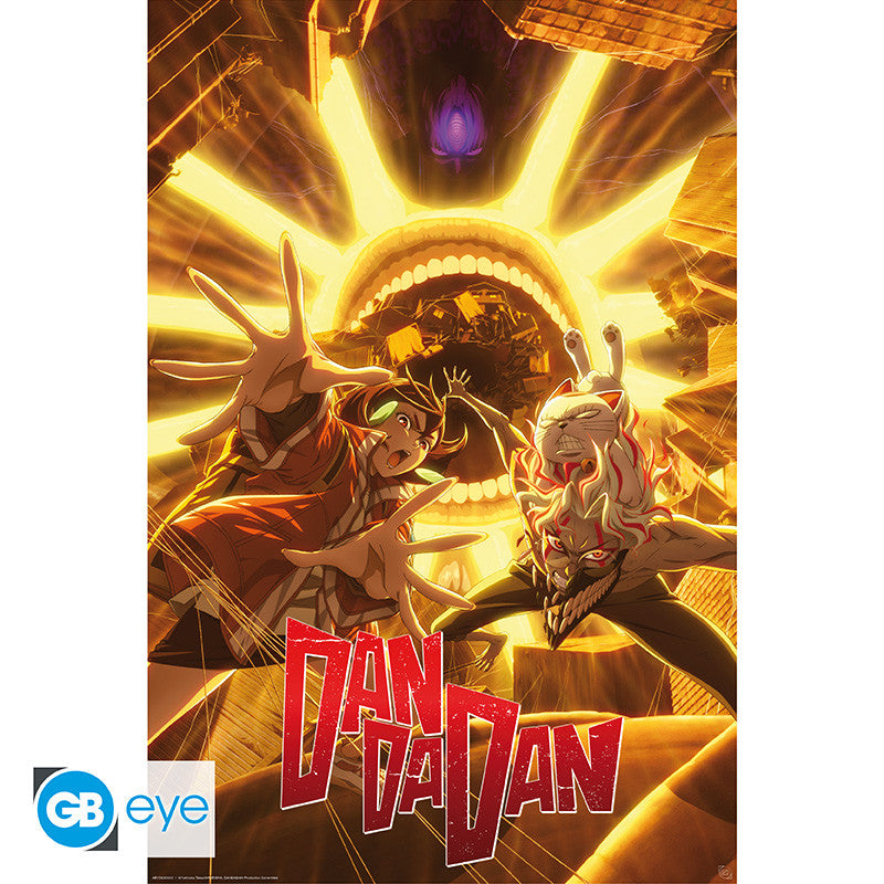 DAN DA DAN - Poster Maxi 91,5x61 - Key art "Affrontement épique"