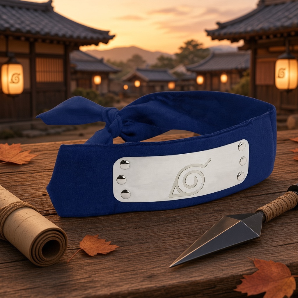 Naruto Bandeau - Konoha (bleu) ABYstyle