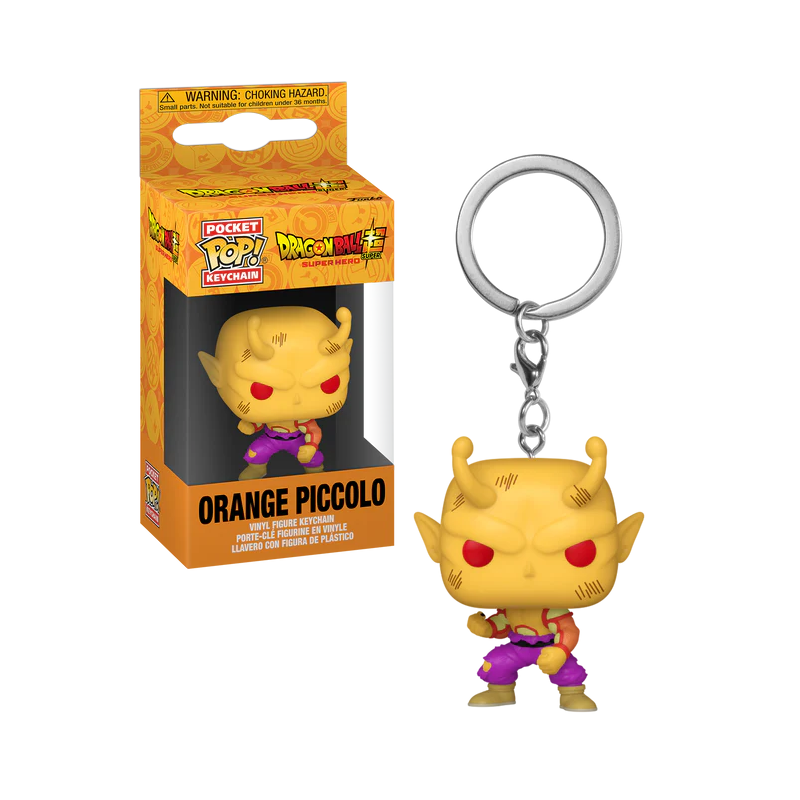 DBS SUPER HERO - Pocket Pop Keychains - Orange Piccolo Funko