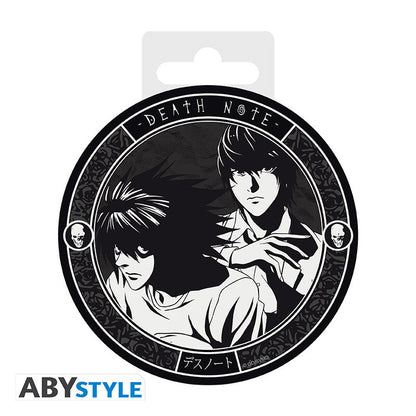 DEATH NOTE - Dessous de verre en céramique "L & Light"