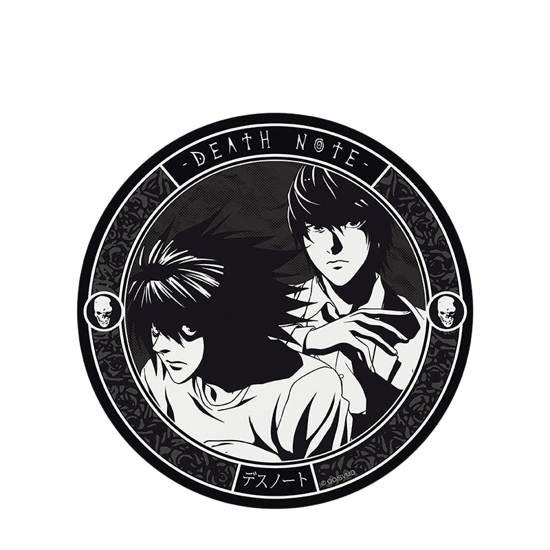 DEATH NOTE - Dessous de verre en céramique "L & Light"