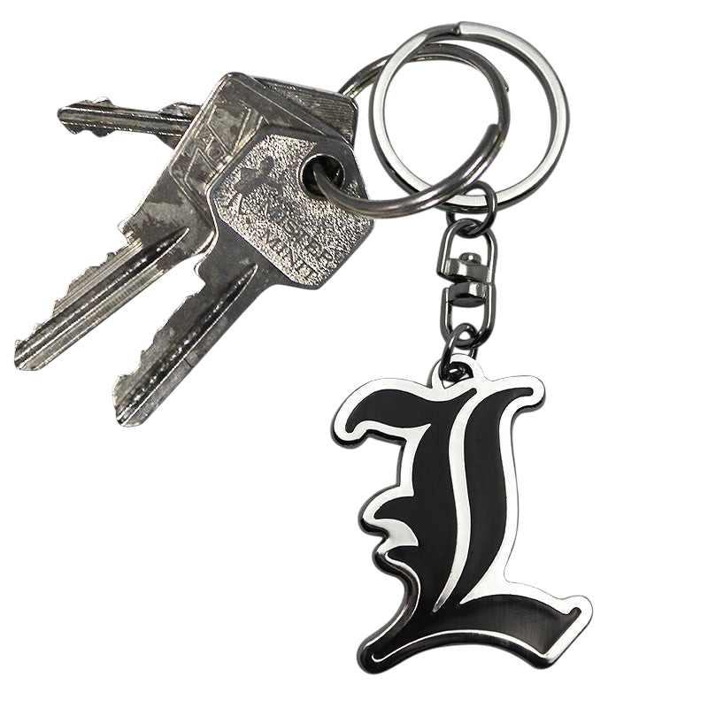 DEATH NOTE - Porte-clés - L Symbol X4 - vue 2