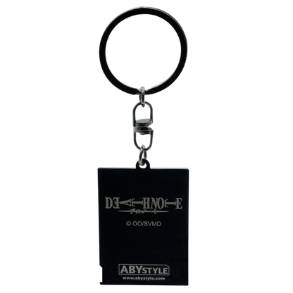 DEATH NOTE - Porte-clés 3D - Médaille X4 - vue 3
