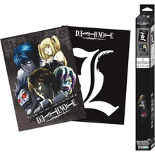 DEATH NOTE - Set 2 Posters Chibi 52x38 - Light & Death Note x4 - vue 2