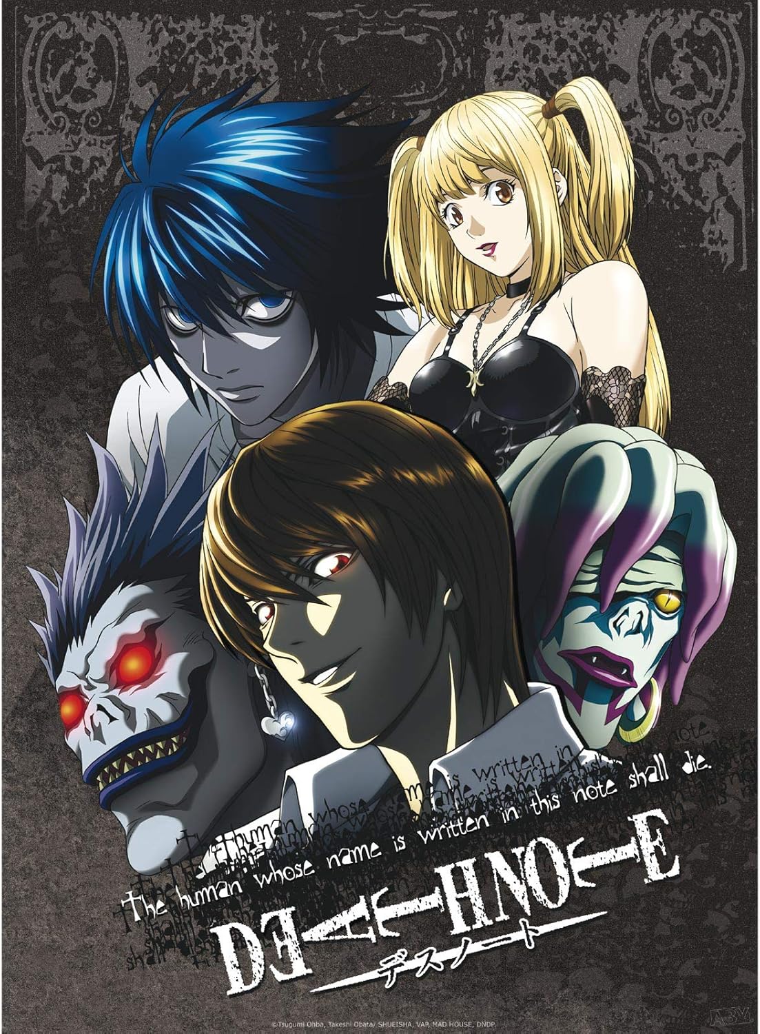 DEATH NOTE - Set 2 Posters Chibi 52x38 - Light & Death Note x4 - vue 3
