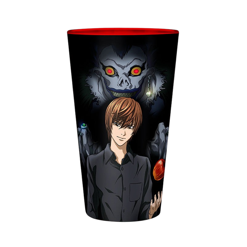 DEATH NOTE - Verre XXL - 400 ml - Light & Misa x2