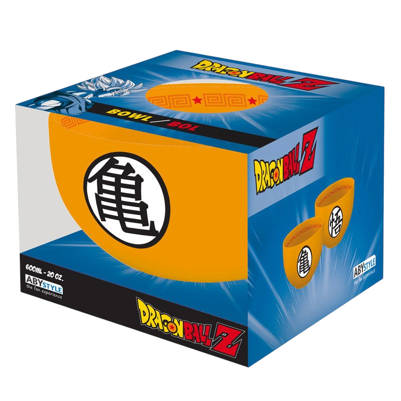 DRAGON BALL - Bol - 600 ml - "Symboles Goku" boîte carton x2