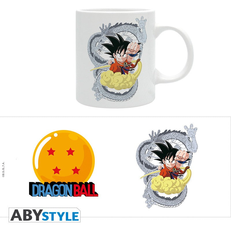 DRAGON BALL - Mug - 320 ml - DB/ Goku & Shenron - subli - boîte x2 - vue 4