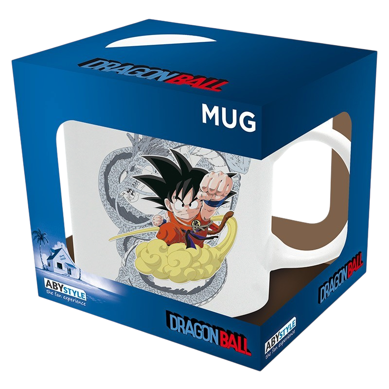 DRAGON BALL - Mug - 320 ml - DB/ Goku & Shenron - subli - boîte x2 - vue 2