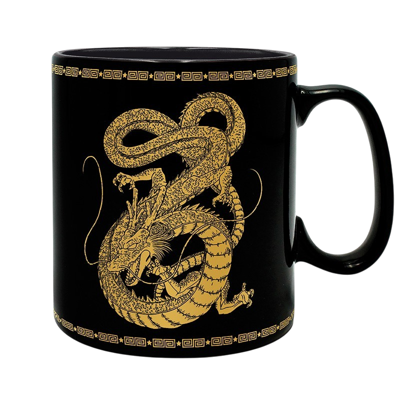 DRAGON BALL - Mug - 460 ml - DBZ/ Shenron doré - boîte cartonx2 - vue 2