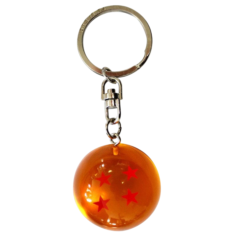 DRAGON BALL - Porte-clés 3D - DBZ/ Boule de cristal X4