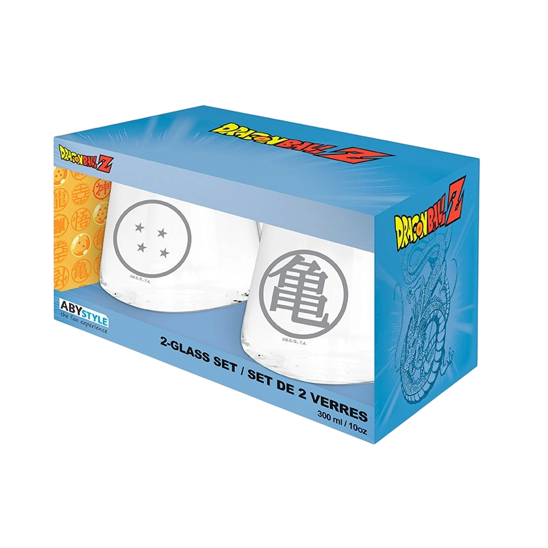 DRAGON BALL - Set de 2 verres - Kame & Boule de cristal EUROPE x2