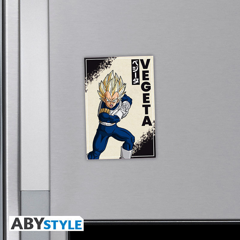 DRAGON BALL - Aimant Standard - DBZ/ Vegeta x4 - vue 4