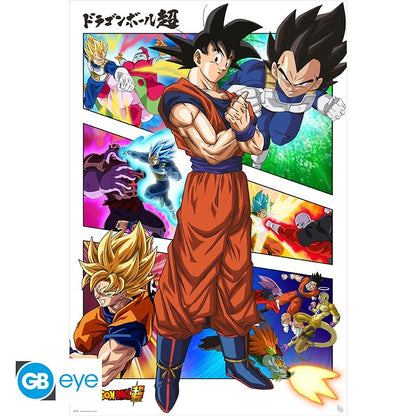 DRAGON BALL SUPER - Poster Maxi 91,5x61 - Goku vs Jiren - vue 4