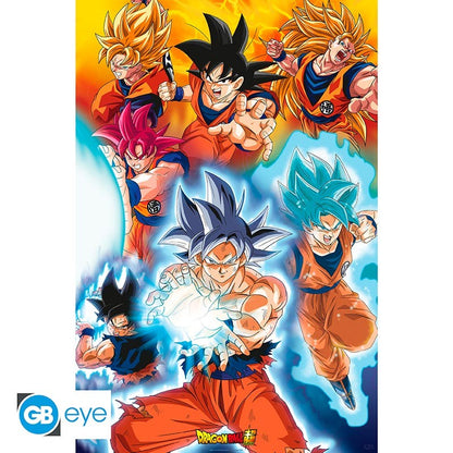 DRAGON BALL SUPER - Poster Maxi 91,5x61 FSC MIX - Transformations