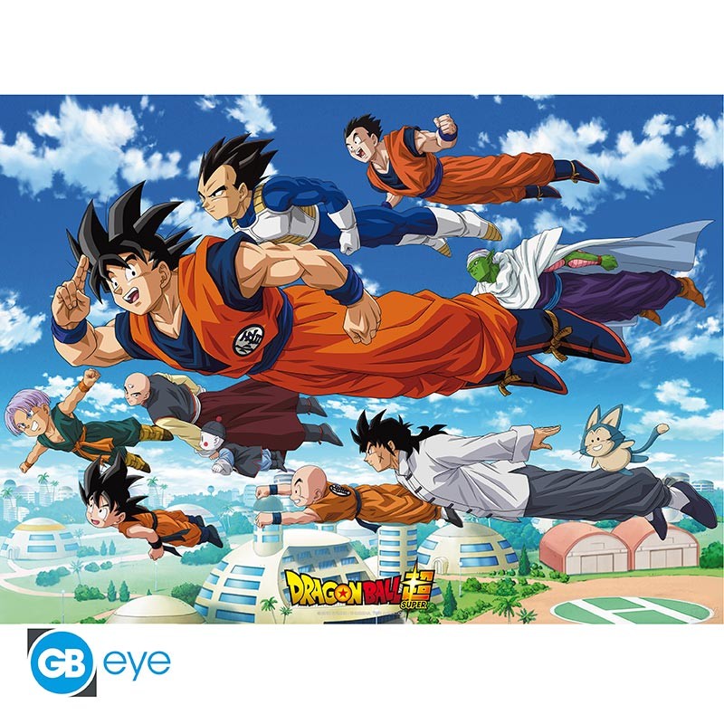 DRAGON BALL SUPER - Set 2 Posters Chibi 52x38 - Goku & amis x4 - vue 4
