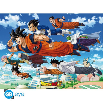 DRAGON BALL SUPER - Set 2 Posters Chibi 52x38 - Goku & amis x4 - vue 4