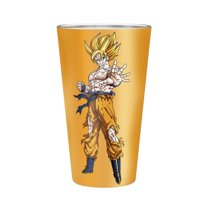 DRAGON BALL - Verre XXL Premium - 400 ml - Goku Saiyan - boîte x2 - vue 2