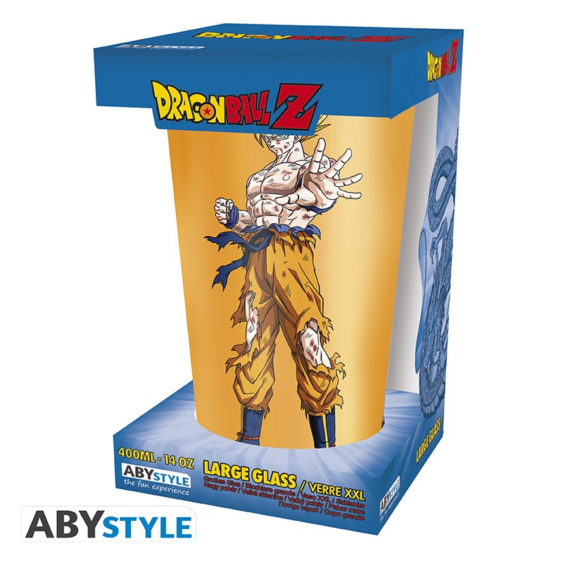 DRAGON BALL - Verre XXL Premium - 400 ml - Goku Saiyan - boîte x2 - vue 3