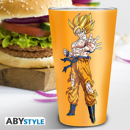 DRAGON BALL - Verre XXL Premium - 400 ml - Goku Saiyan - boîte x2 - vue 4