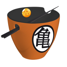 Dragon Ball - Bol à ramen avec baguettes - Symboles Goku