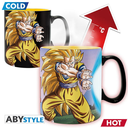 DRAGON BALL - Mug Heat Change - 460 ml - DBZ/ Kamehameha- cartonx2