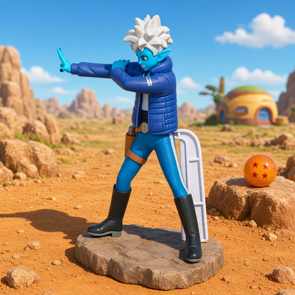 Dragon Ball - Glorio - Figurine avec Panel 14cm Banpresto