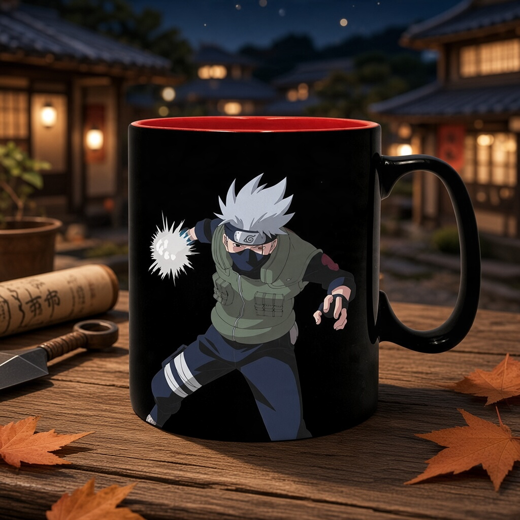 Naruto Mug Heat Change - 460 ml - Kakashi & Itachi ABYstyle