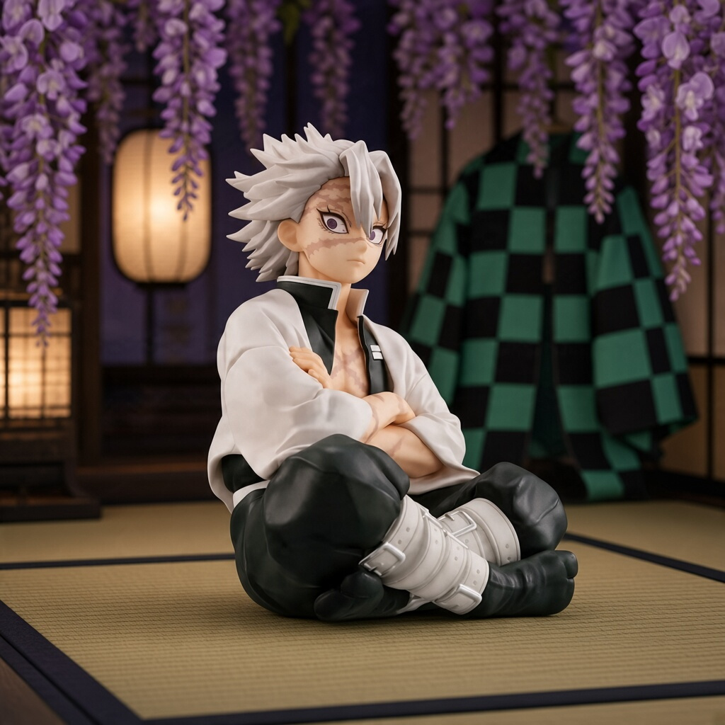 Demon Slayer - Sanemi Shinazugawa - Statuette Palm Size Gift MegaHouse