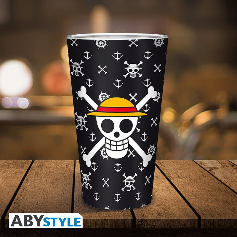 One Piece Verre XXL - 400 ml - Luffy - boîte ABYstyle
