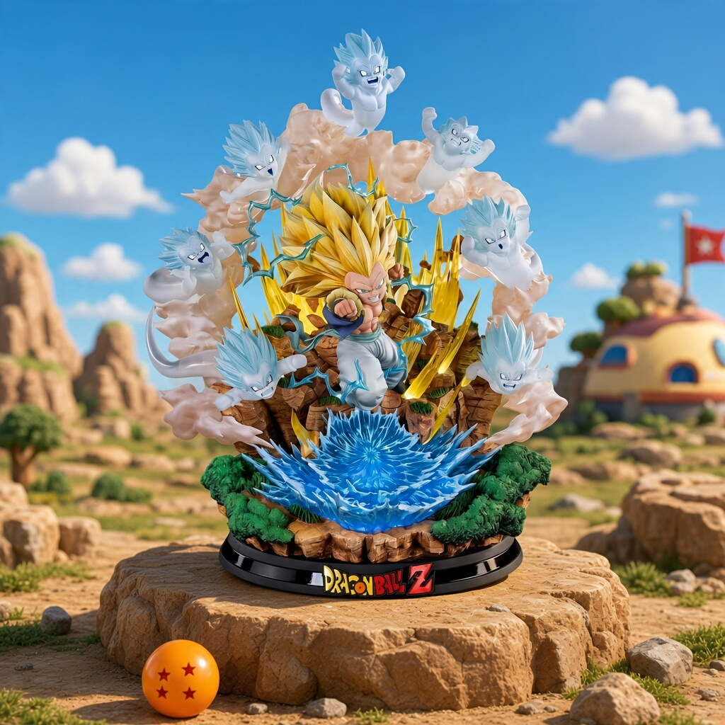 Dragon Ball - Gotenks Super Saiyan 3 - HQS Dioramax 1/6 TSUME TSUME