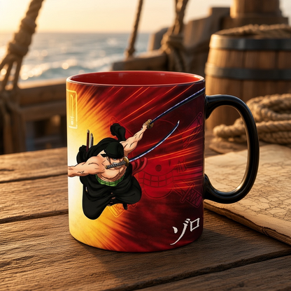 One Piece Mug Heat Change - 460 ml - Zoro & Sanji ABYstyle