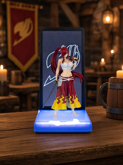 Fairy Tail - Erza Scarlet - Statuette NEON TSUME TSUME
