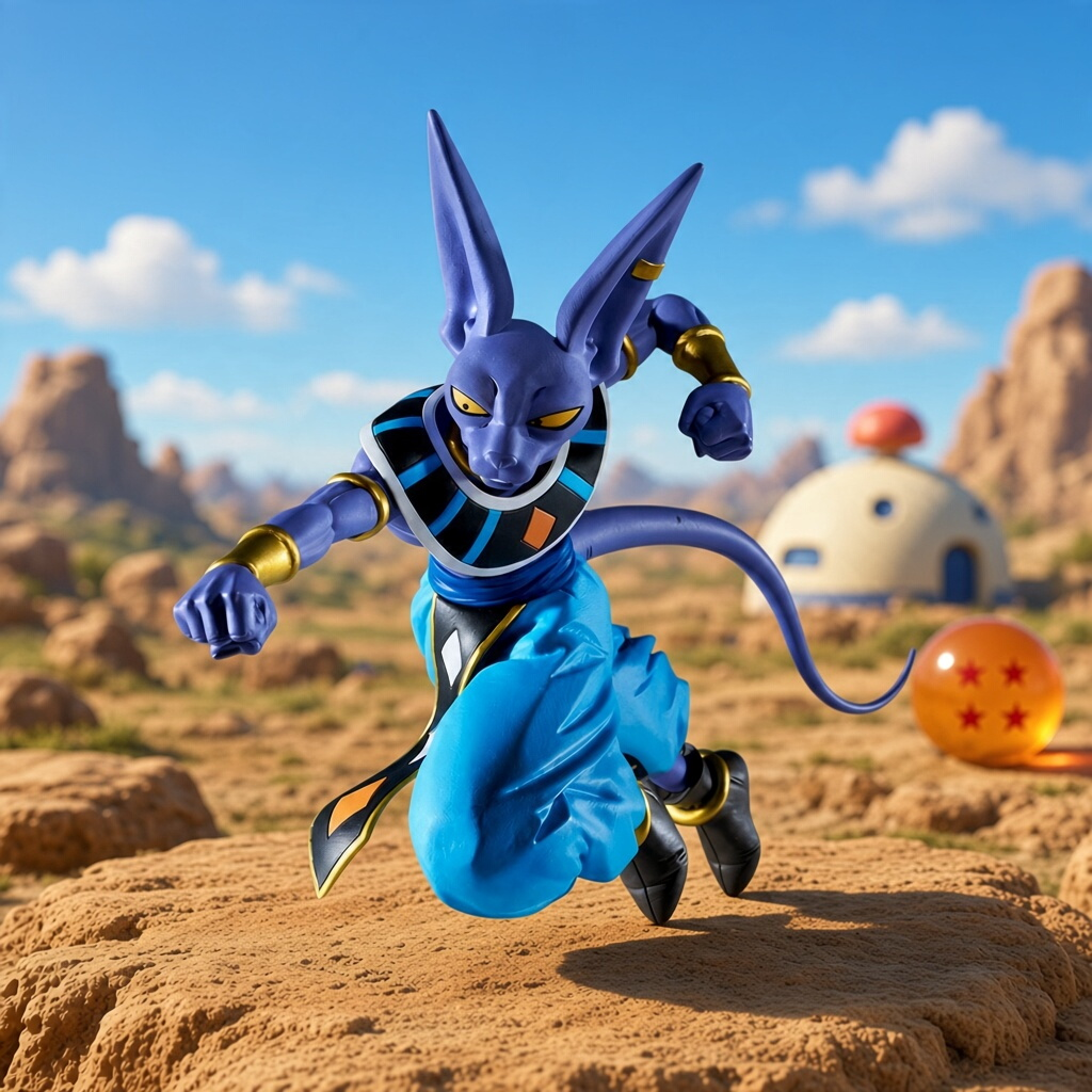 Dragon Ball Super - Beerus - Figurine Match Makers 2/2 15cm Banpresto