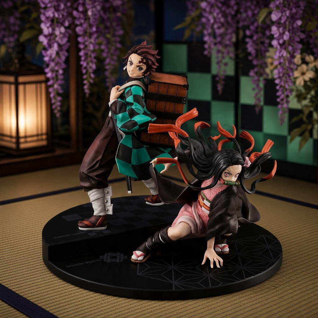 Demon Slayer - Tanjiro & Nezuko - Statuette GEM Brother & Sister MegaHouse