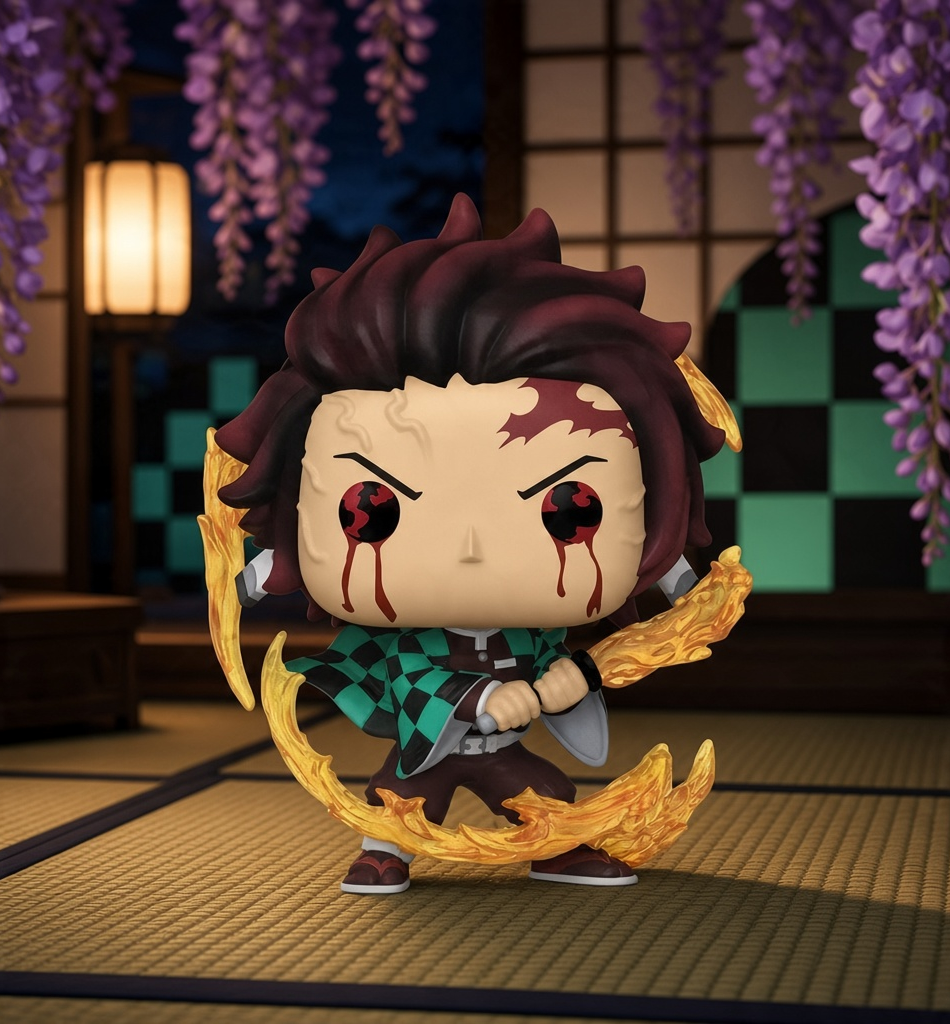 Demon Slayer - Tanjiro (Souffle du Soleil) - Figurine POP Animation N°1748 Funko