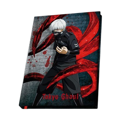TOKYO GHOUL - Cahier A5 "Ken Kaneki" X4  *