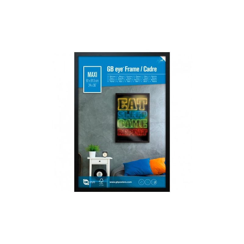 GBEYE - Cadre MDF Noir - Maxi - 61 x 91.5 cm - X2 - vue 4