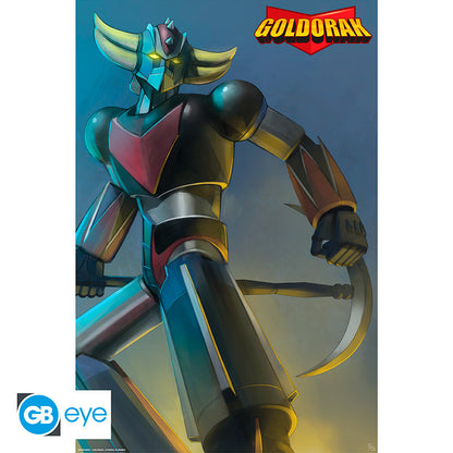 Goldorak Poster Maxi 91,5x61 - Goldorak & Astéro haches