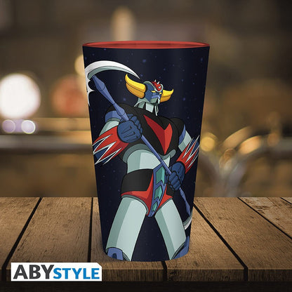 Goldorak Verre XXL - 400 ml - Goldorak & Actarus - boîte