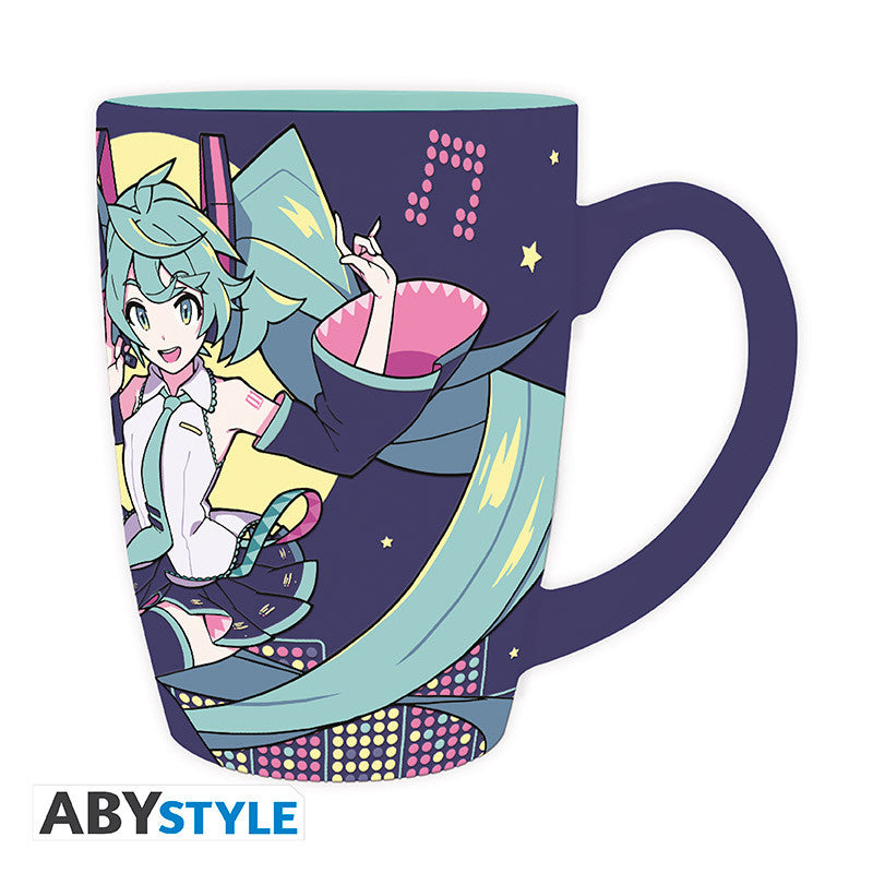 HATSUNE MIKU - Verre XXL - 400 ml - Ville Musicale - boîte x2 - vue 2